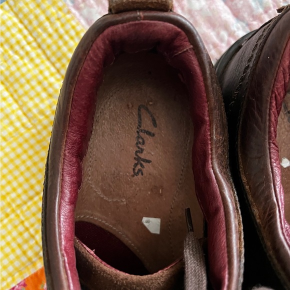 Men’s Clark’s casual shoes sz. 13 cordovan. Worn very little very nice shoes. - Picture 5 of 5